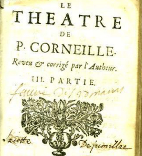 Édition des Œuvres de Messieurs de Corneille