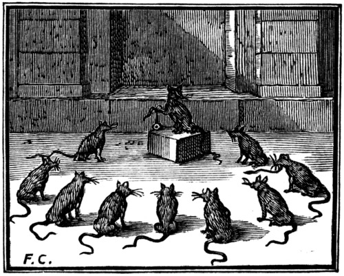 Conseil tenu par les rats