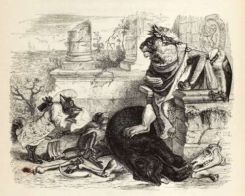 La cour du lion
