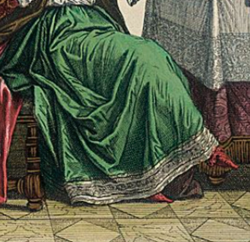 Histoire des bas de soie verts
